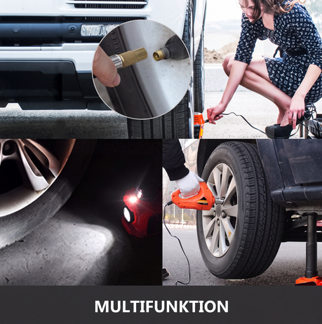 📢📢50% OFF!! ⏰🚗 Essential car repair tools 🛠️ – 12V electric-hydraulic car jack repair kit