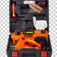 📢📢50% OFF!! ⏰🚗 Essential car repair tools 🛠️ – 12V electric-hydraulic car jack repair kit