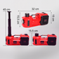 📢📢50% OFF!! ⏰🚗 Essential car repair tools 🛠️ – 12V electric-hydraulic car jack repair kit