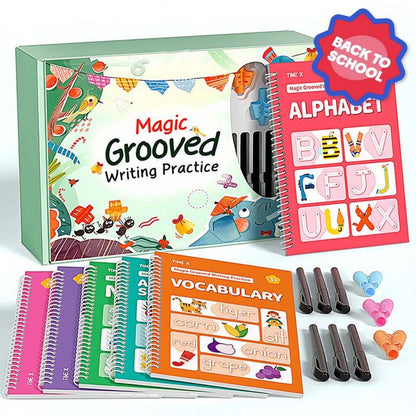 ✏️ LIMITED-TIME 50% OFF 📚 Magic Grooved Copybook — Build Muscle Memory, Perfect Letter Formation