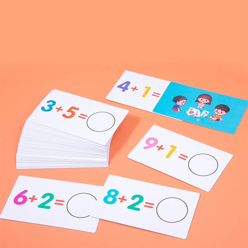 Kids' Addition & Subtraction Arithmetic Card Set