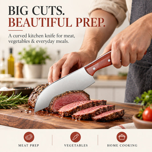 Lightweight Sharp Stainless Steel Slicing Knife