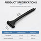 Foldable Manual Back Hair Shaver with Long Handle