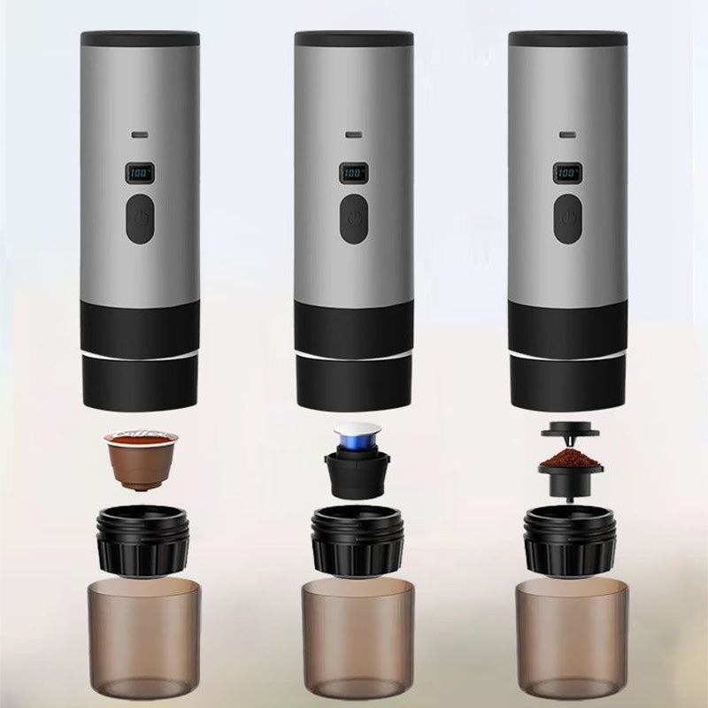 ☕ LIMITED-TIME 50% OFF! ⚡ Portable Espresso Maker – Digital Display, Type-C Rechargeable, Outdoor Coffee ✨
