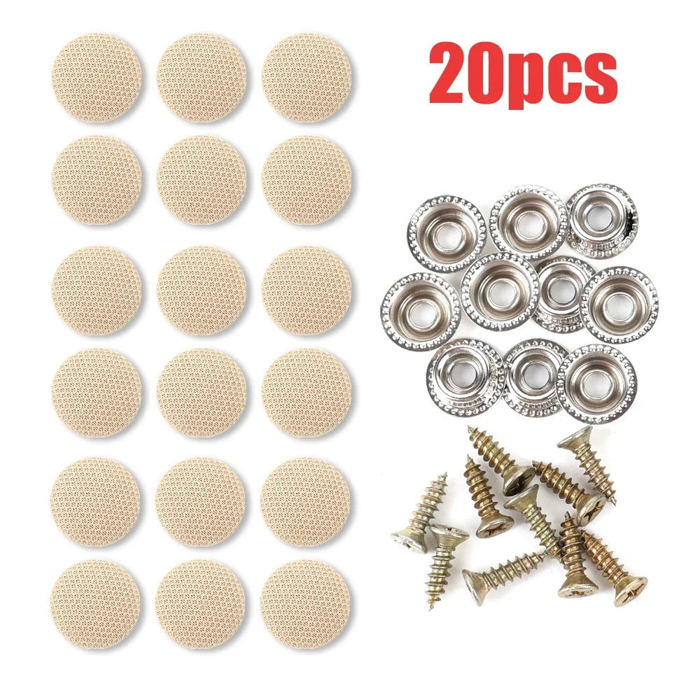 🚗 LIMITED-TIME 50% OFF 🔧 Car Headliner Repair Kit — Fix Sagging Roof Fabric, Snap Buttons & Rivets