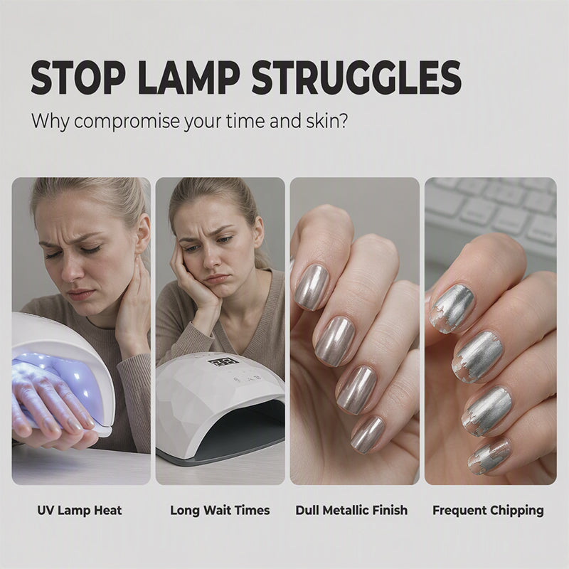 💅🔥 50% OFF! Long Lasting No Bake Nail Polish – No UV Lamp, Quick Air-Dry, Chip-Resistant High-Shine Color, Smooth Application, Salon-Like Wear for Home DIY ✨