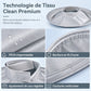 🥳2026 HOT SALE🥳💞50K+ SOLD! ✂️🧹 Hair Cutting Cape with Catcher – built-in groove traps clippings, no mess on clothes or floors. Waterproof, non-static, folds flat. Perfect for home trims & kids' cuts! 💇✅