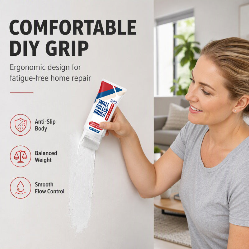 📢📢BUY 5 GET 5 FREE !! ⏰ Wall Repair Paste – With Integrated Roller Brush, Waterproof & Family-Safe – Easy DIY for Stains, Cracks & Marks 🏠