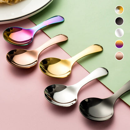 🍱 Short Cutlery Set That Fits Right in Your Lunch Box – Spoon and Fork in 304 Stainless Steel🥄l