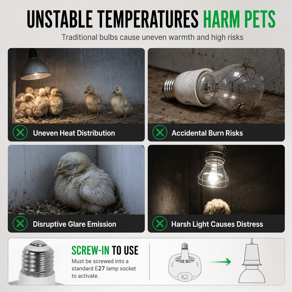 🐣 LIMITED-TIME 50% OFF! 🌡️ Intelligent Brooder Heater – Adjustable Temperature & Fan-Assisted Warmth for Chicks 🔥