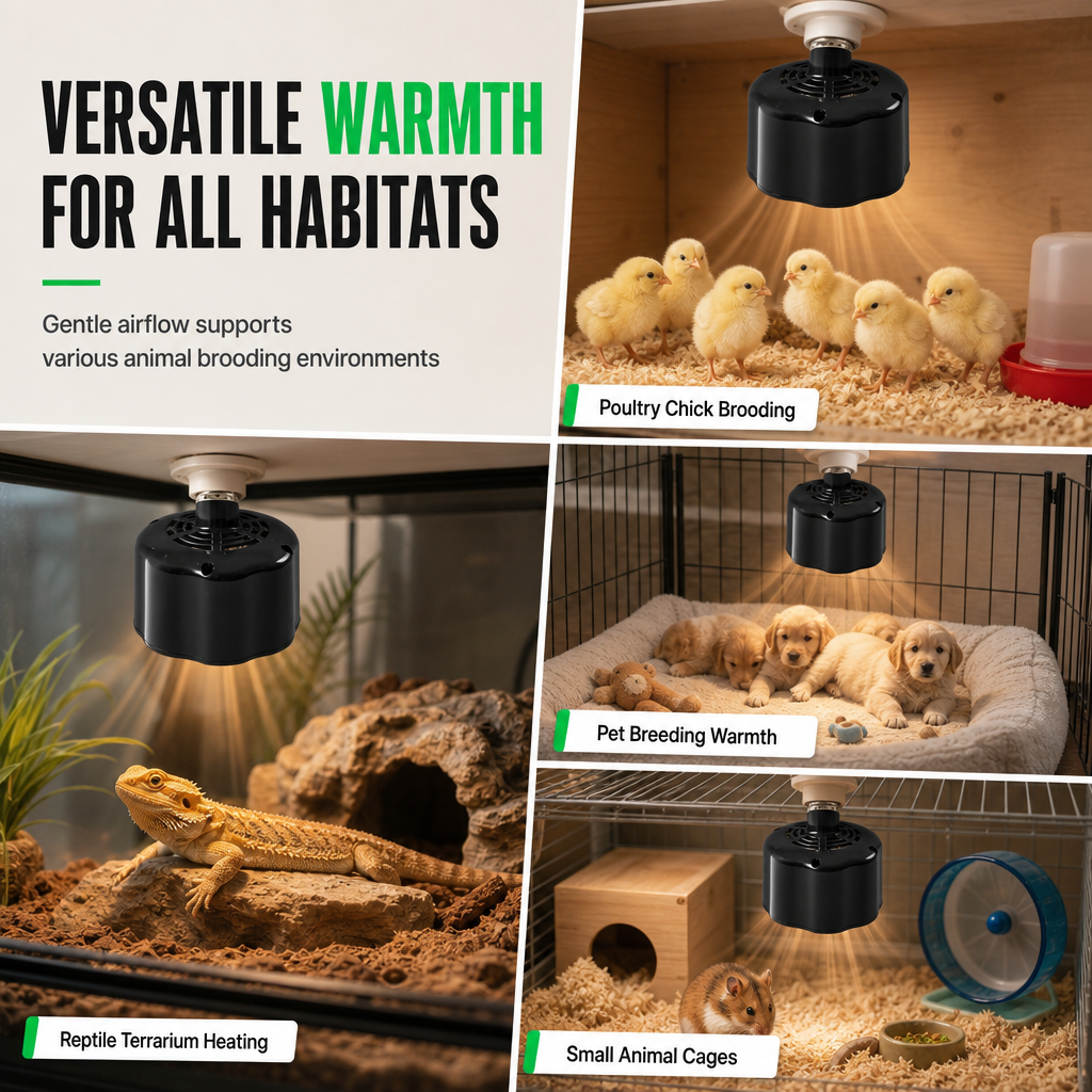 🐣 LIMITED-TIME 50% OFF! 🌡️ Intelligent Brooder Heater – Adjustable Temperature & Fan-Assisted Warmth for Chicks 🔥