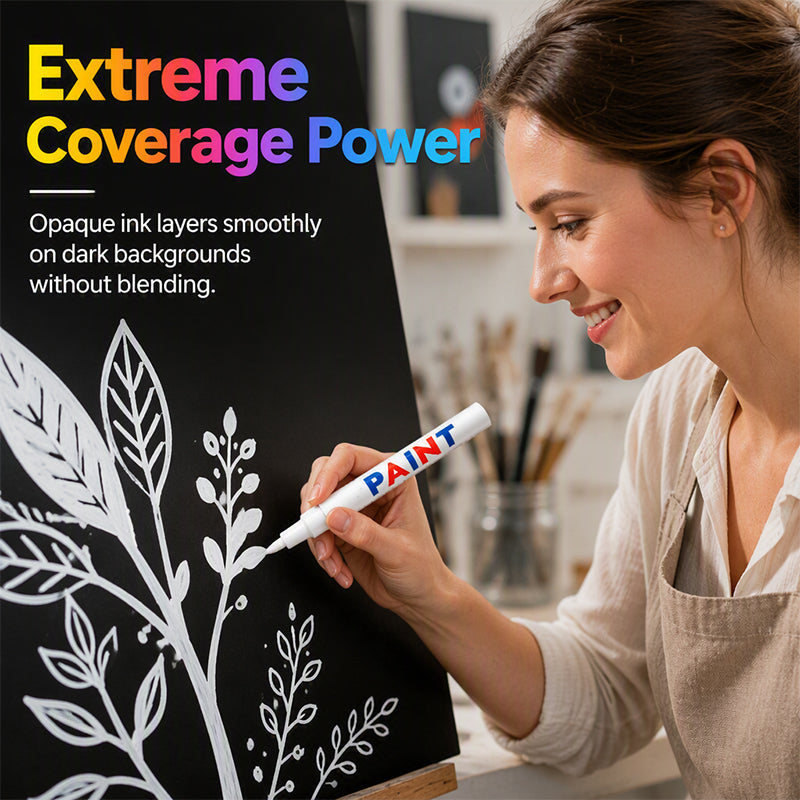 ⏳Time-Limited Special⏰Waterproof Quick-Drying Paint Marker Pens