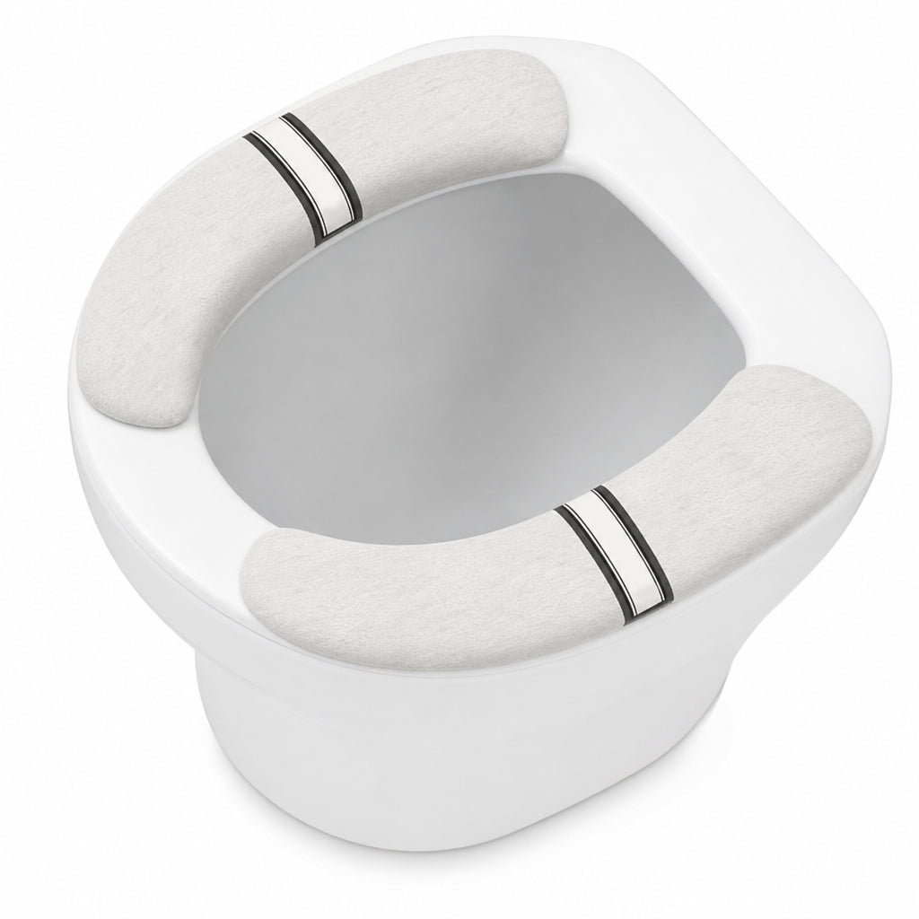 Trace-Free Adhesive Comfortable Warm Toilet Seat Pad