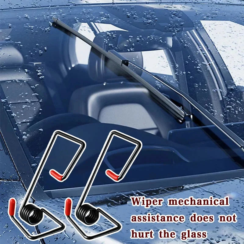 2PCS Windshield Wiper Arm Pressure Spring Booster