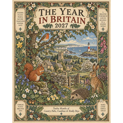 Add Vintage Charm Instantly! 2027 Storybook Wall Calendar