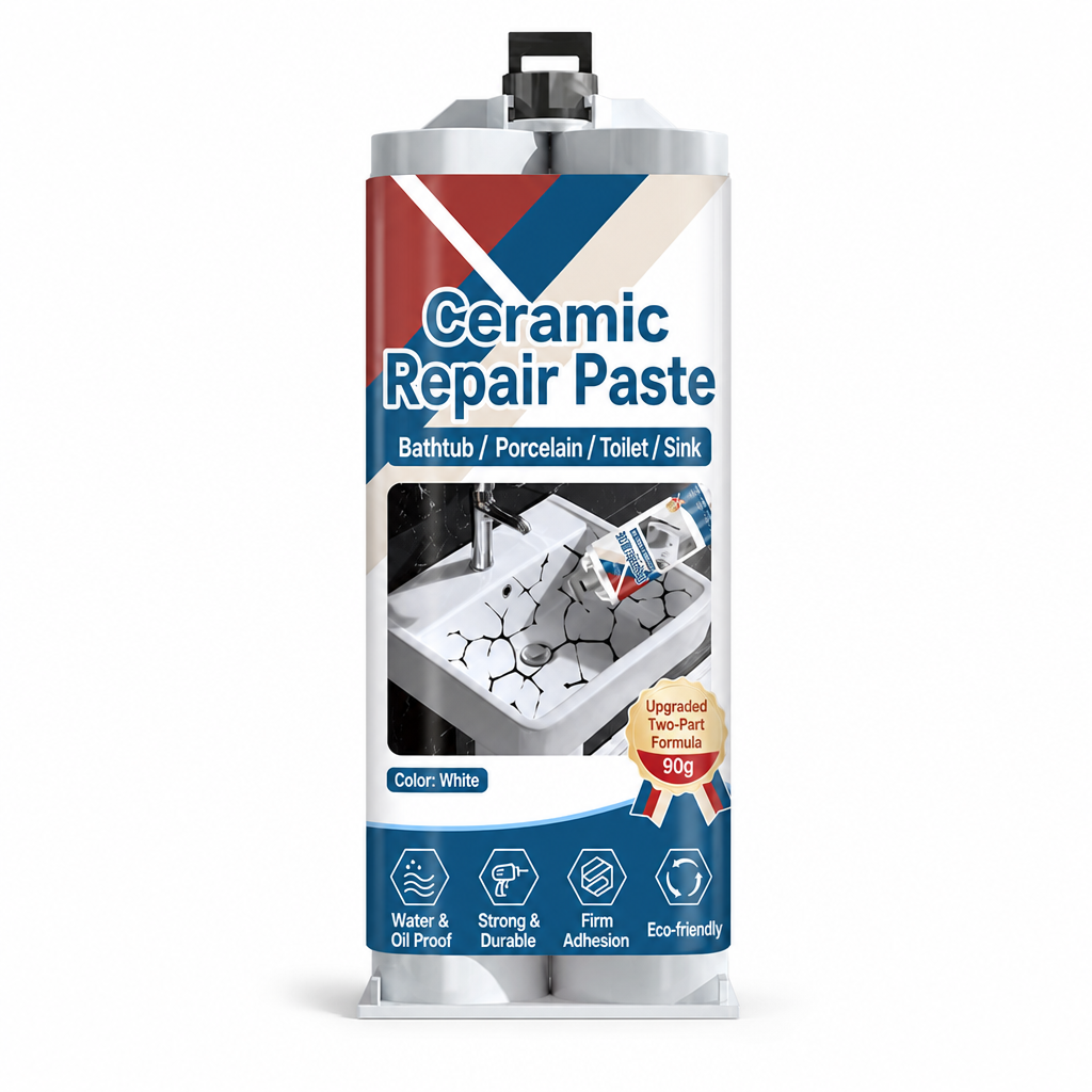 📢 50% OFF! 🏠 Ceramic Tile Repair Paste – Restore Cracks & Chips Easily With A DIY Waterproof Repair Solution 🛠️