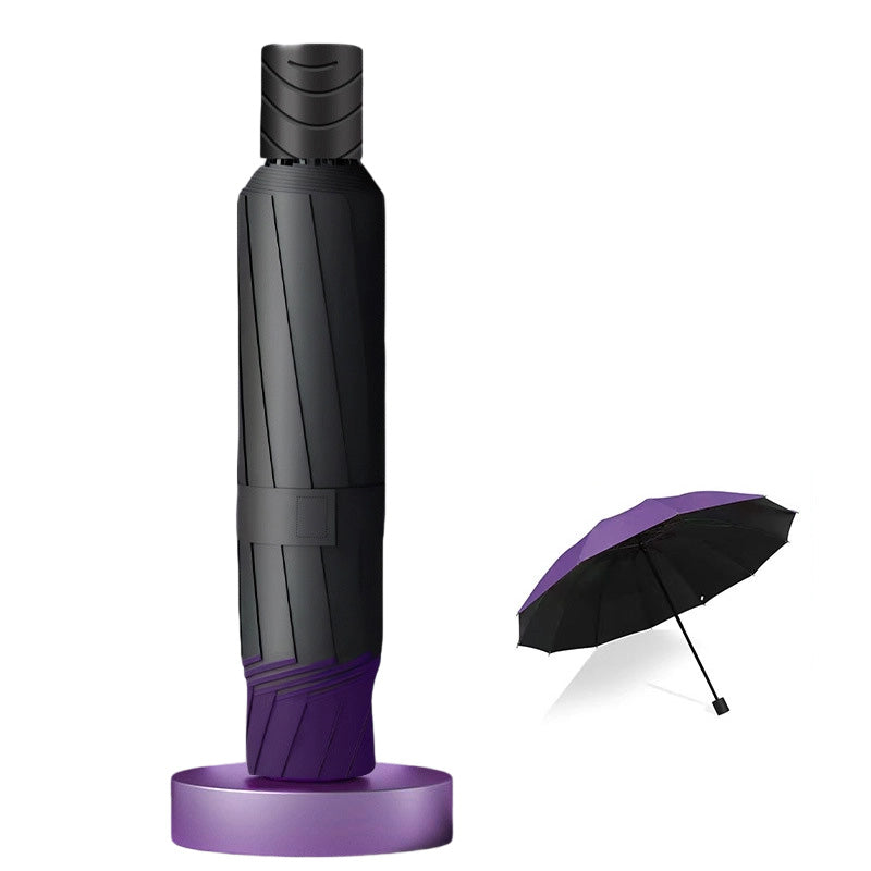 ☂️50% OFF NOW! Extra-Large Folding Umbrella – 130cm 12-Rib Windproof Reverse Fold Umbrella, UPF50+ Sun Protection Oversized Umbrella for Family Commute & Outdoor