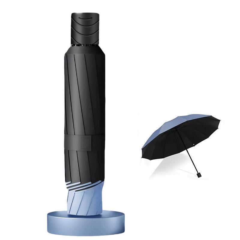 ☂️50% OFF NOW! Extra-Large Folding Umbrella – 130cm 12-Rib Windproof Reverse Fold Umbrella, UPF50+ Sun Protection Oversized Umbrella for Family Commute & Outdoor