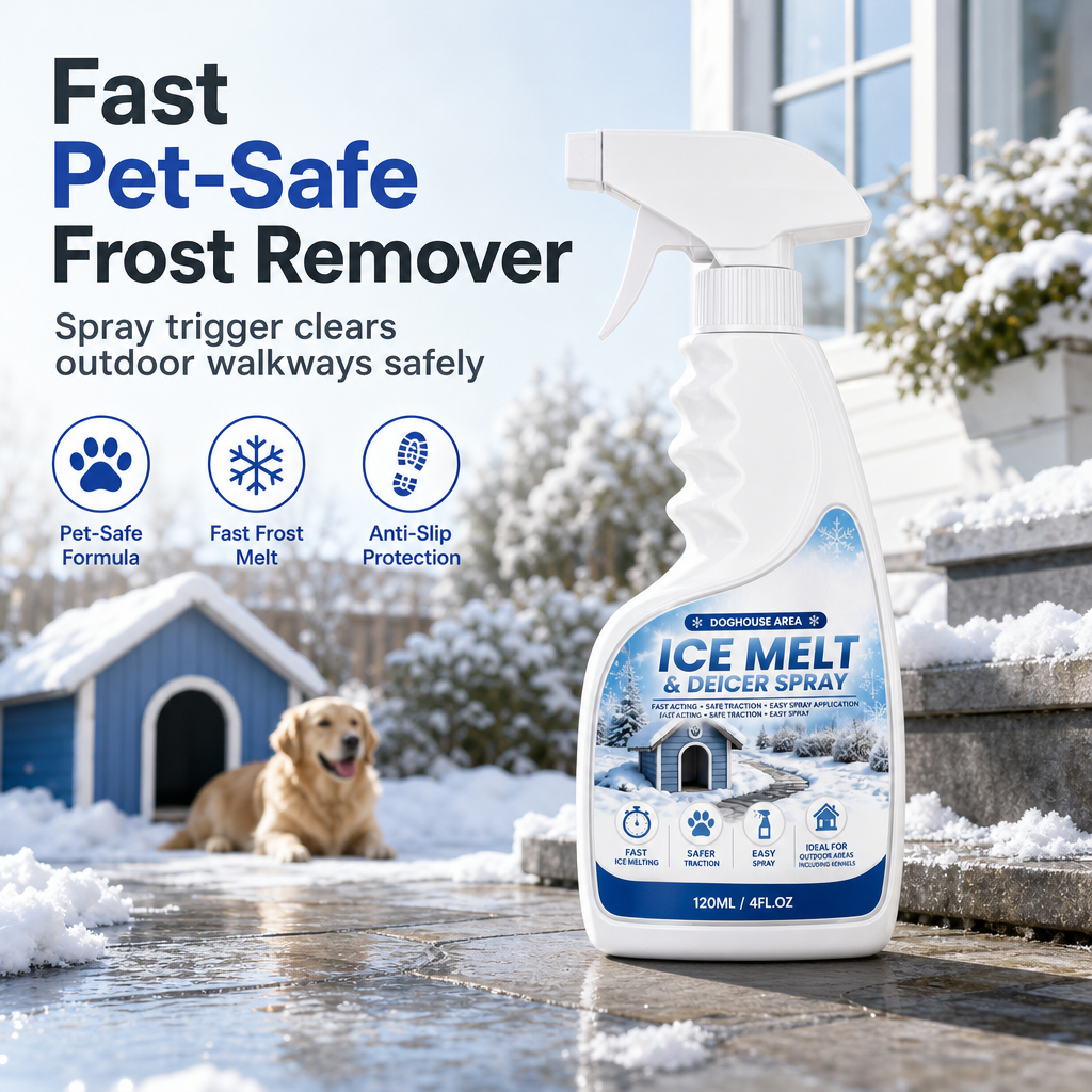 🥳2026 HOT SALE🥳💞50K+ SOLD! ❄️🐾 50% OFF! Outdoor De-Icing & Snow Melting Spray – pet-safe, dissolves frost on contact. Clear steps, walkways & patios fast! 🛡️✅