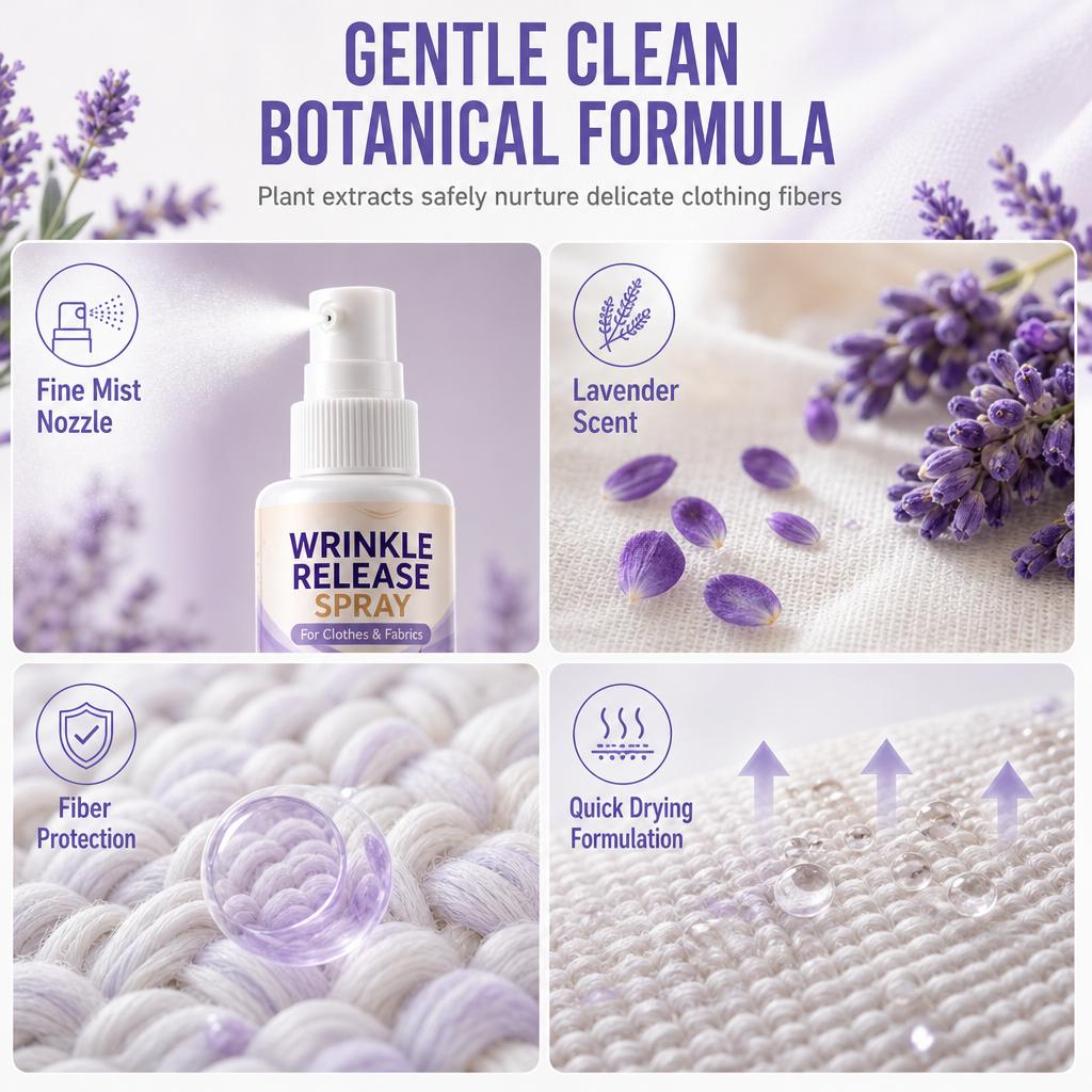 No Ironing Clothing Remover Spray