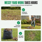 Garden Leaf Collection Mat with Center Hole