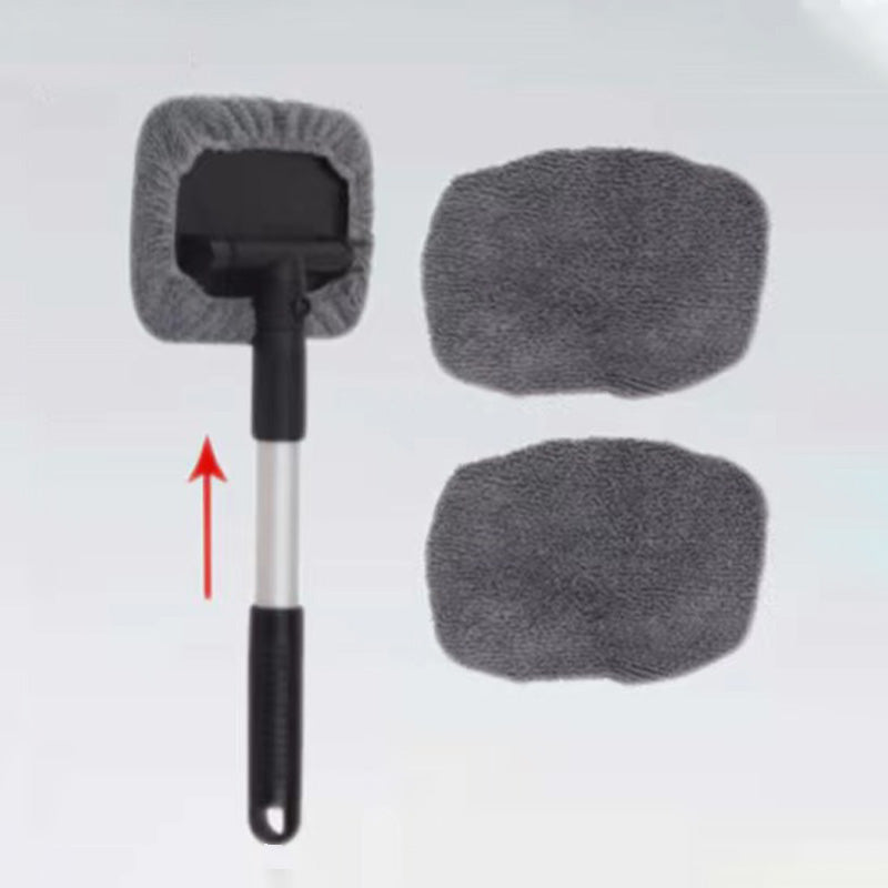 🚗 Expandable Windshield Cleaner Tool – Reusable Microfiber Glass Cleaning Kit