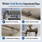 ❄️ Self-Adhesive Foam Pipe Insulation Wrap