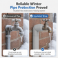 ❄️ Self-Adhesive Foam Pipe Insulation Wrap