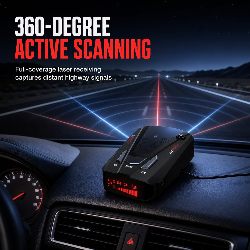 🚗 50% OFF NOW! 📡 Car Radar Signal Detector – 360° Scanning, Smart False-Alarm Filter & Heat-Resistant – Plug & Play for Daily Commutes 🛡️