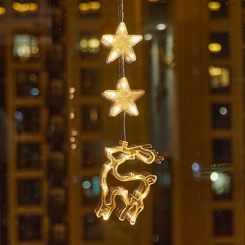 🎄 50% OFF! ✨ DIY Christmas Suction Window Lights – No drill, battery & reusable ✨