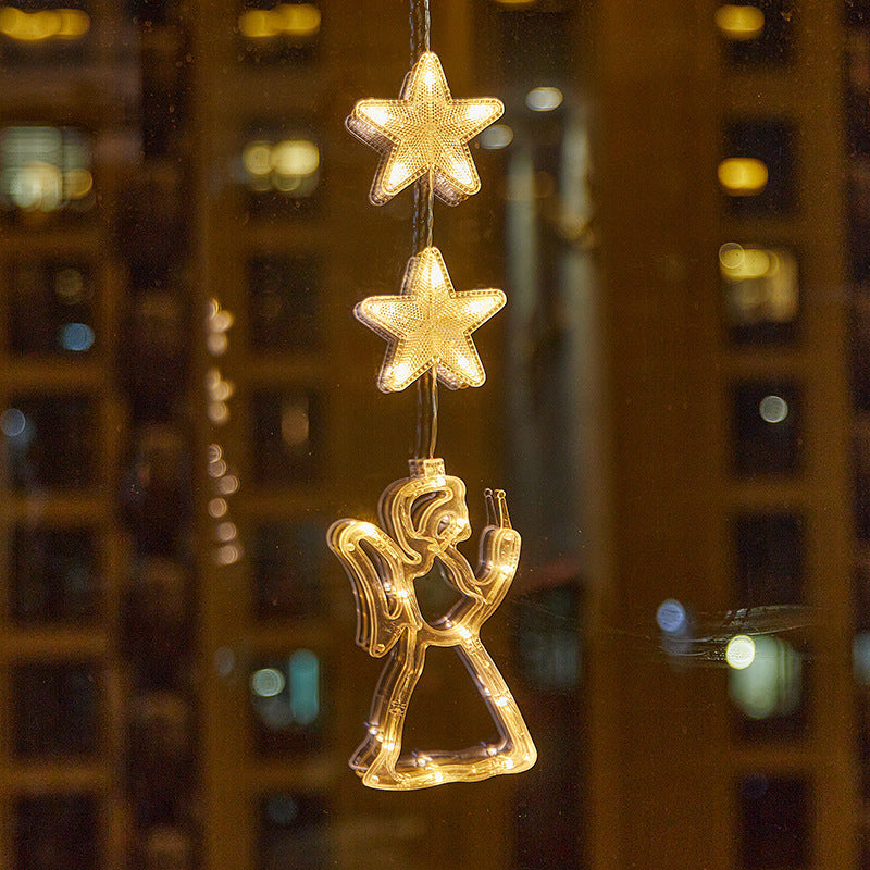 🎄 50% OFF! ✨ DIY Christmas Suction Window Lights – No drill, battery & reusable ✨