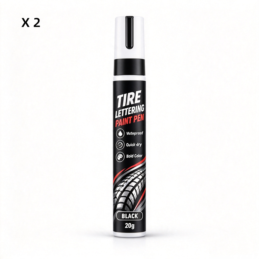 🥳Last Day🎉Tire Letter Paint Pen – Permanent-Style DIY Tire Lettering Marker, Waterproof, UV-Resistant & Heat-Resistant for Cars & Motorcycles🔥