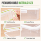 Food Storage Container with Airtight Lid