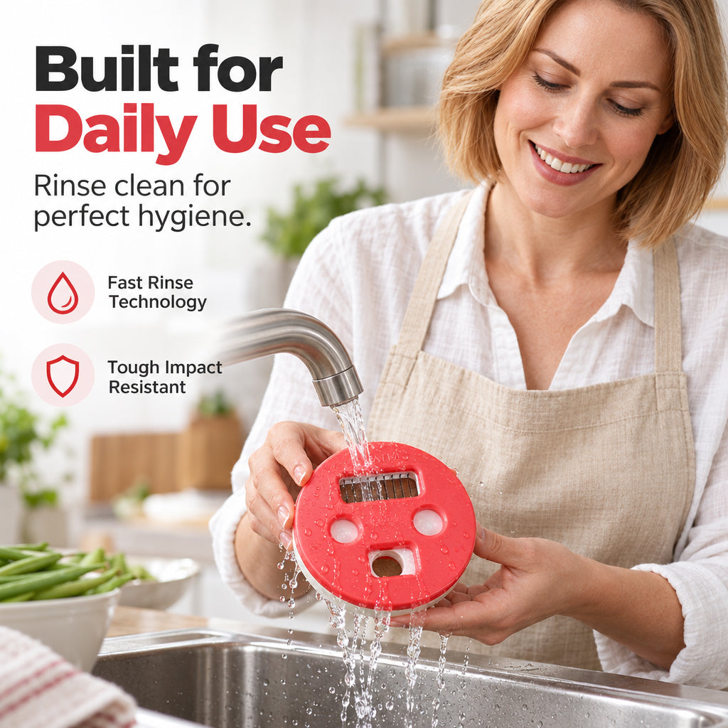 Multi-Functional Manual Bean Slicer & Vegetable Shredder