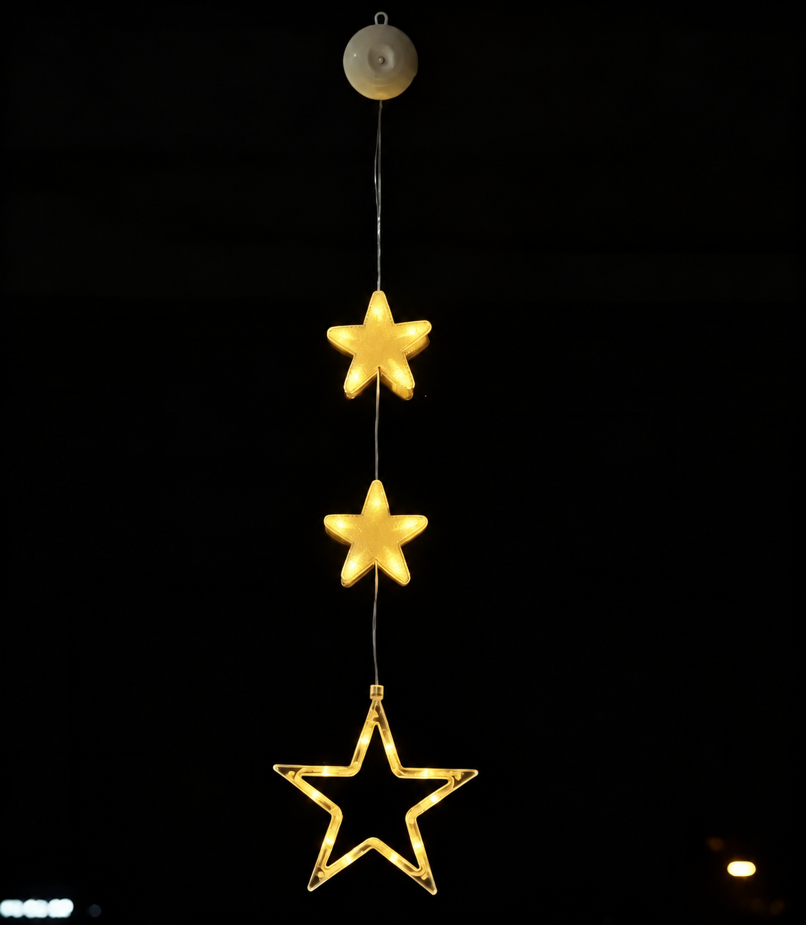 Battery-Operated LED Christmas Window Lights
