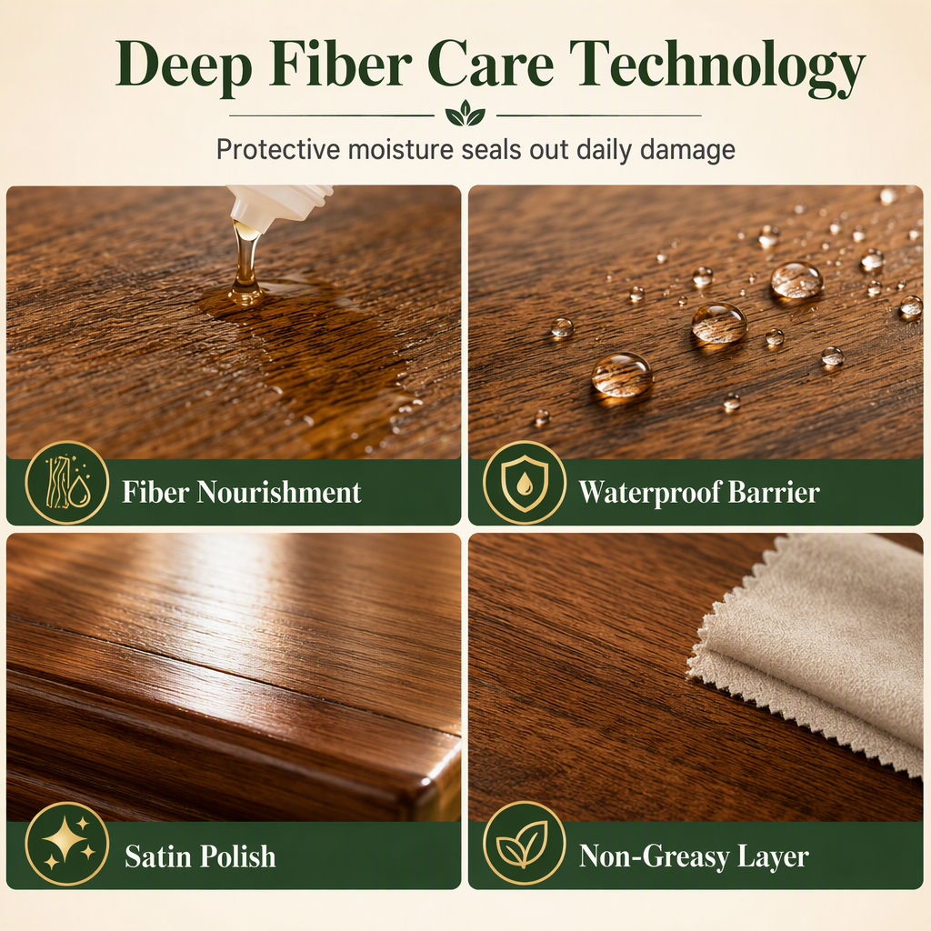 Wood Care Cleaner for Floors Furniture and Doors