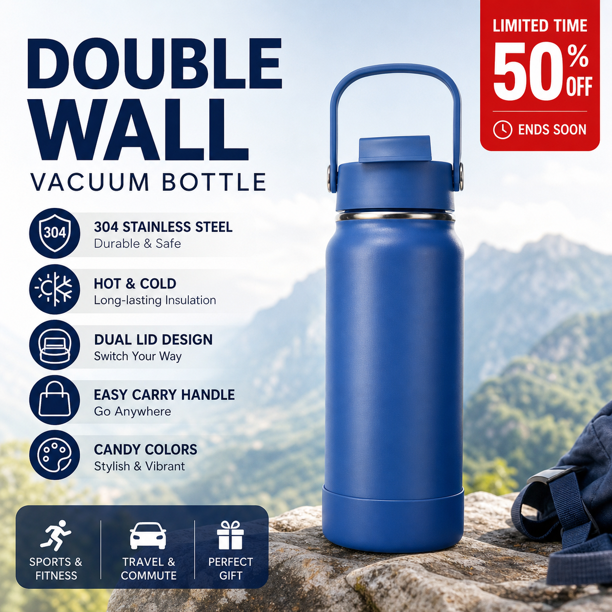 Premium Stainless Steel Insulated Tumbler