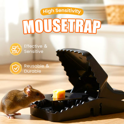 Reusable Mousetrap with High Sensitive Trigger