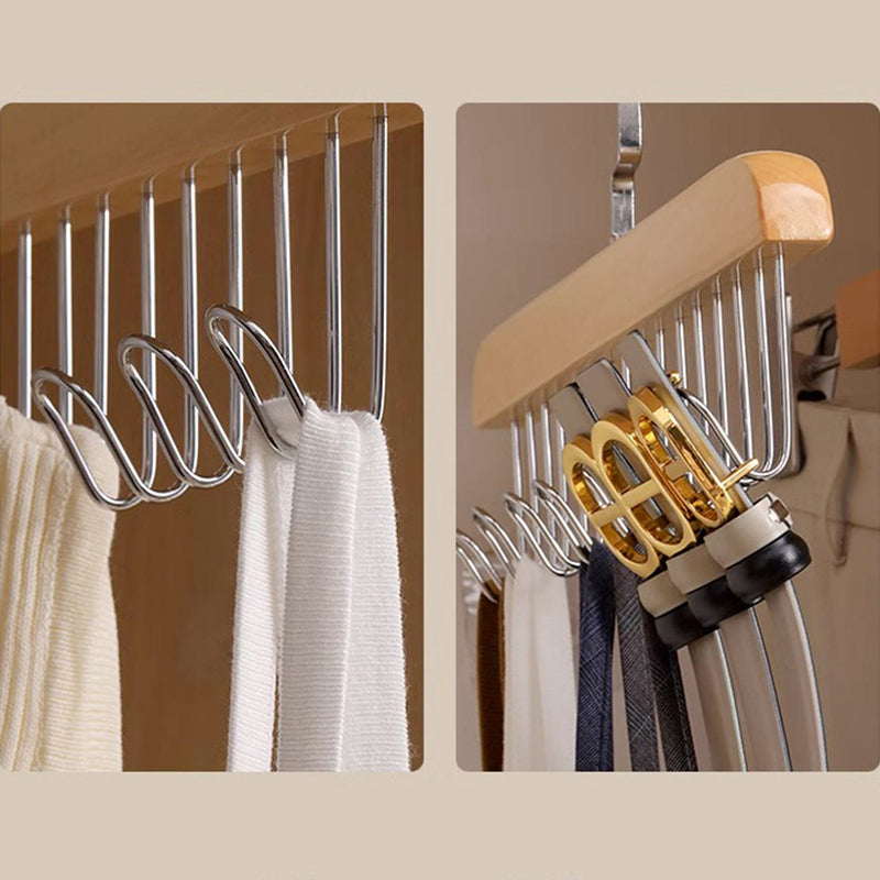 Anti Slip Multi Hook Coat Rack - newbeew