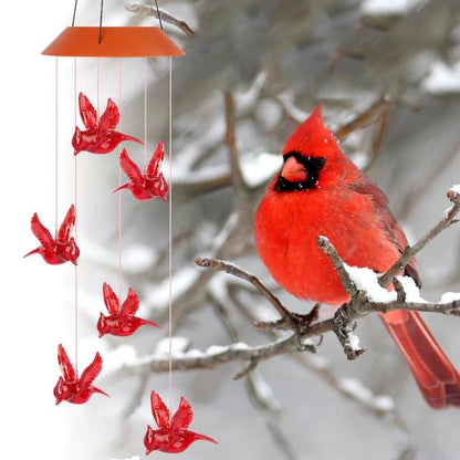 🎁Hot Sale 49% OFF⏳Solar Wind Chime Cardinal Light