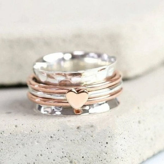 🎁Hot Sale 49% OFF⏳Self Love Spinner Heart Ring
