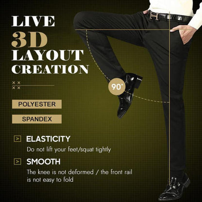 🎁Clearance Sale 49% OFF⏳High Stretch Men's Classic Pants - newbeew