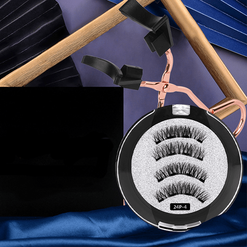 3D Magnetic Eyelash Set - newbeew