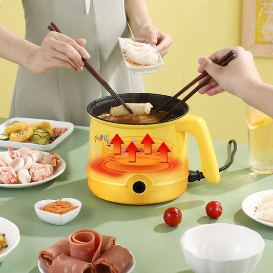 🎁Hot Sale 49% OFF⏳Non-stick Mini Electric Hot Pot with Steamer