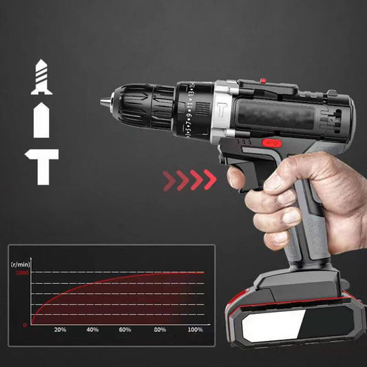 🎁Hot Sale 49% OFF⏳Electric Household Lithium Impact Drill Kit