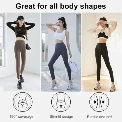 🎁New Year Sale 49% OFF⏳High Waist Tummy-Control Leggings
