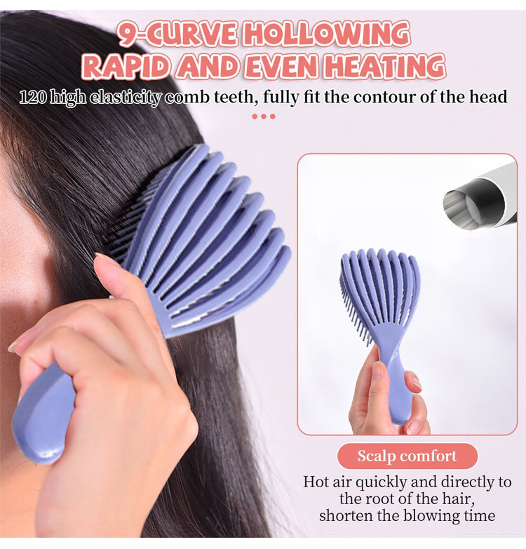 🎁Christmas 49% OFF⏳Hollow Out Smooth Hair Fluffy Comb - newbeew