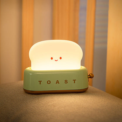 🎁New Year Sale 49% OFF⏳Cute Desk Decor Toaster Night Lamp