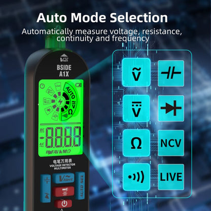🎁Hot Sale 49% OFF⏳BSIDE A1X Digital Multimeter