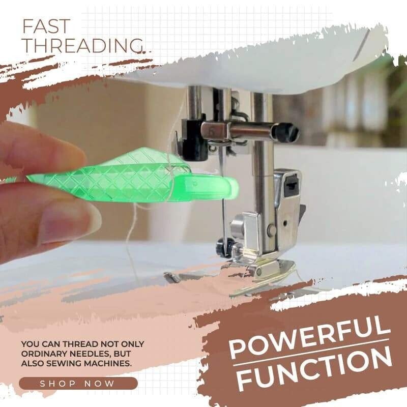 🔥Buy 5 Free 5🔥Fish mouth sewing Machine Needle Threader - newbeew